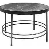 Nordal Midnight salontafel rond - zwart