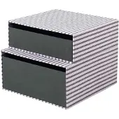 Broste Copenhagen Cecelia opbergboxen lichtpaars - 70080492