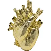 Seletti Love In Bloom Giant Vaas Goud - Vazen Glasvezel Gold - 09926