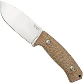 Lionsteel M3 M3-CVN Natural Canvas Micarta vaststaand mes
