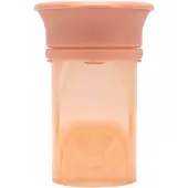 Difrax 360 Graden Beker 250 ml Peach | 1 stuk