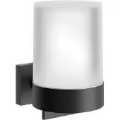 Smedbo Zeepdispenser House Glas Mat Wit En Zwart