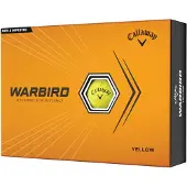 Callaway Warbird 2023 Yellow Basic Golfbal