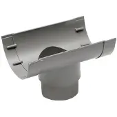 Martens Uitloop Mastgoot 150mm Grijs
