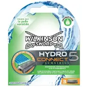 Wilkinson hydro 5 connect sensibile - 3 stuks