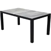 AVH-Collectie Fresno dining tuintafel 160x90xH74 cm antraciet