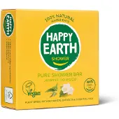 Happy Earth 100% Natuurlijke Shower Bar Jasmine Ho Wood 90 gr