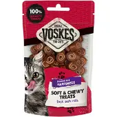 Voskes Soft & Chewy Sushi rolls eend kattensnack (60 g) 10 stuks
