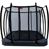Avyna Trampoline Pro-Line InGround 520 x 305 + Royal Class Veiligheidsnet Grijs