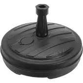 Merkloos Parasolvoet - rond - antraciet - D42 cm - 13 liter - kunststof - Parasolvoeten