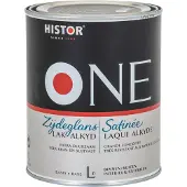 Histor One Lak Zijdeglans Alkyd (Terpentinegedragen) 1 LTR - Wit
