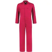 Bestex Overall Drukknoop polyester/katoen Fuchsia 48 / Roze