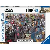 Ravensburger Puzzel STAR WARS Baby Yoda 1000 stukjes - Collectie Challenge Puzzle - Vanaf 14 jaar