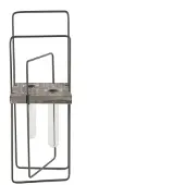 Coppens Vaas m/2 oog Robin grijs - l13b13h33cm