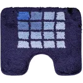 Wicotex toiletmat 50x60 cm blauw blok