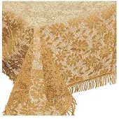 Coppens Tafelkleed foam Unique Outdoor 150x220cm mellow yellow - |