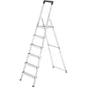 Hailo huishoudtrap L40 6 alu steps