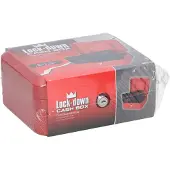 Huismerk Premium Geldkist Met Muntenbakje Rood - 20 x 9 x 16 cm