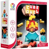SmartGames Cube Duel - Strategisch 3D Blokkenspel - 80 Educatieve Uitdagingen - Solospel & 2 Spelers - Vanaf 10 Jaar