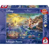 Schmidt Puzzel - Thomas Kinkade: De Kleine Zeemeermin, 1000 Stukjes - Puzzel