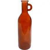 Coppens Vaas glas 'Rioja' met oor 15x50cm roest |