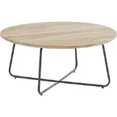 4SO Axel koffietafel teak diameter90 cm tuinmeubel