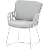 4 Seasons Outdoor 4SO Fabrice dining chair Frozen/Frost Grey - |