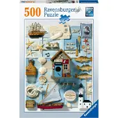 Ravensburger puzzel 500 pcs Maritime sfeer Karton Ravensburger Puzzel