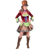 Coppens Steampunk Burlesque - 100% Polyester / Satin - Halloween kostuums | Maat M
