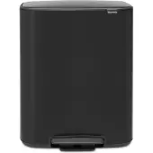 Brabantia Bo Pedal Bin 60 Liter Matt Black