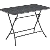 Kettler klaptafel 110 x 70 cm Antraciet - Strekkemetaal - Bistro tafels -