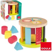 Goula vormenstoof - nvt - Houten baby speelgoed |