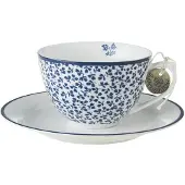 Laura Ashley Kop En Schotel Floris Blauw 0,26 L