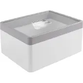 Sunware Sigma home dry food container 3,3 liter white/light grey | Sunware
