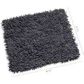 Wicotex bidetmat classic pure exellent 50x60cm antraciet |