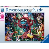 Ravensburger Iedereen is Boos 1000 Stukjes Puzzel | Uniek Alice in Wonderland Thema | Kwaliteit Softclick Technologie