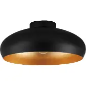 Eglo Plafondlamp Mogano Zwart/Goud 40 cm