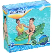 Bestway Opblaasbaar speelgoed Krokodil 152 x 71 cm 41477