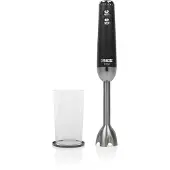 Princess 01.221229.01.001 Staafmixer 1200 W Zwart, RVS