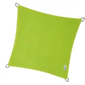 Nesling Schaduwdoek Coolfit Vierkant Lime Groen (5 x 5 m)
