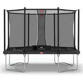 Berg Trampoline BERG Regular Ultim Favorit 330 Grey + Safety Net Comfort