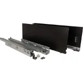 Strong Max Softclose, ladehoogte 185 mm Zwart