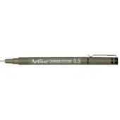 Shachihata - Fineliner 0.5mm zwart | 12 stuks