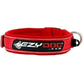 EzyDog classic neopreen halsband, rood, XL