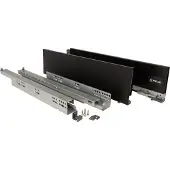 Strong Max Softclose, ladehoogte 121 mm Zwart