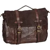 Campomaggi Aktetas leer 40 cm moro