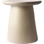 HK Living Earthenware Bijzettafel M - Cream