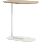 Muuto Relate Bijzettafel Solid Oak|Off-White | 60.5 cm