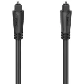 Hama 00205134 Toslink Audio Aansluitkabel [1x Toslink-stekker (ODT) - 1x Toslink-stekker (ODT)] 1.5 m Zwart