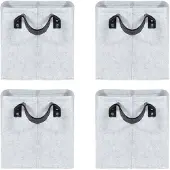 QUVIO Opbergmand vilt - set van 4